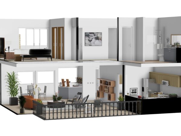 3D Dollhouse View1
