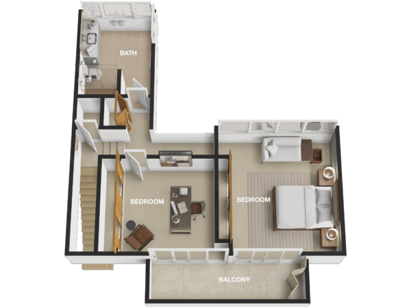 3D FLOOR PLAN-SECOND1